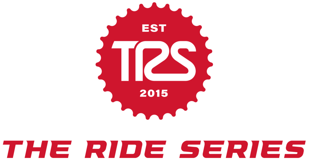 The Ride Series logo ("The Ride Series" and the letters "TRS" in red on a white background)