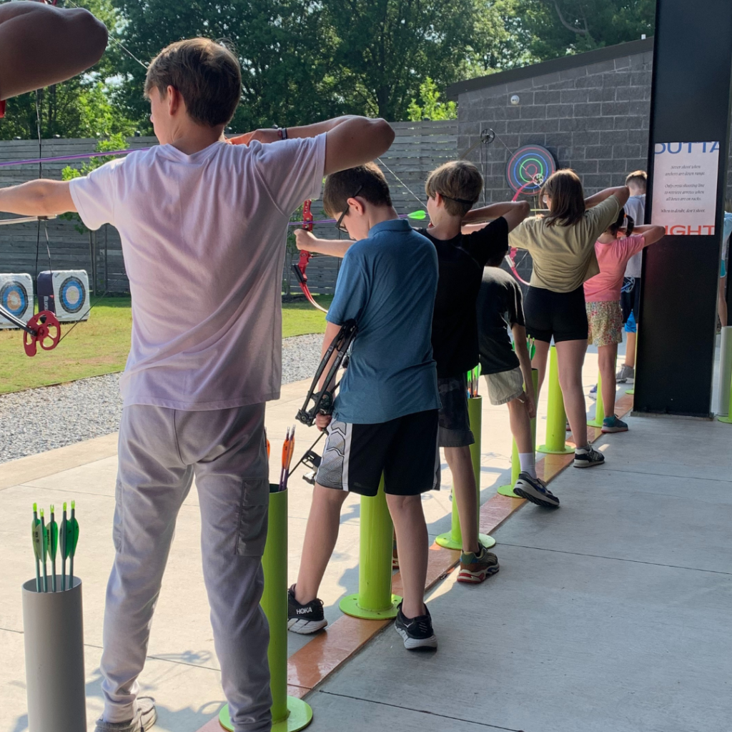 Summer Camp at The Quiver Archery Range